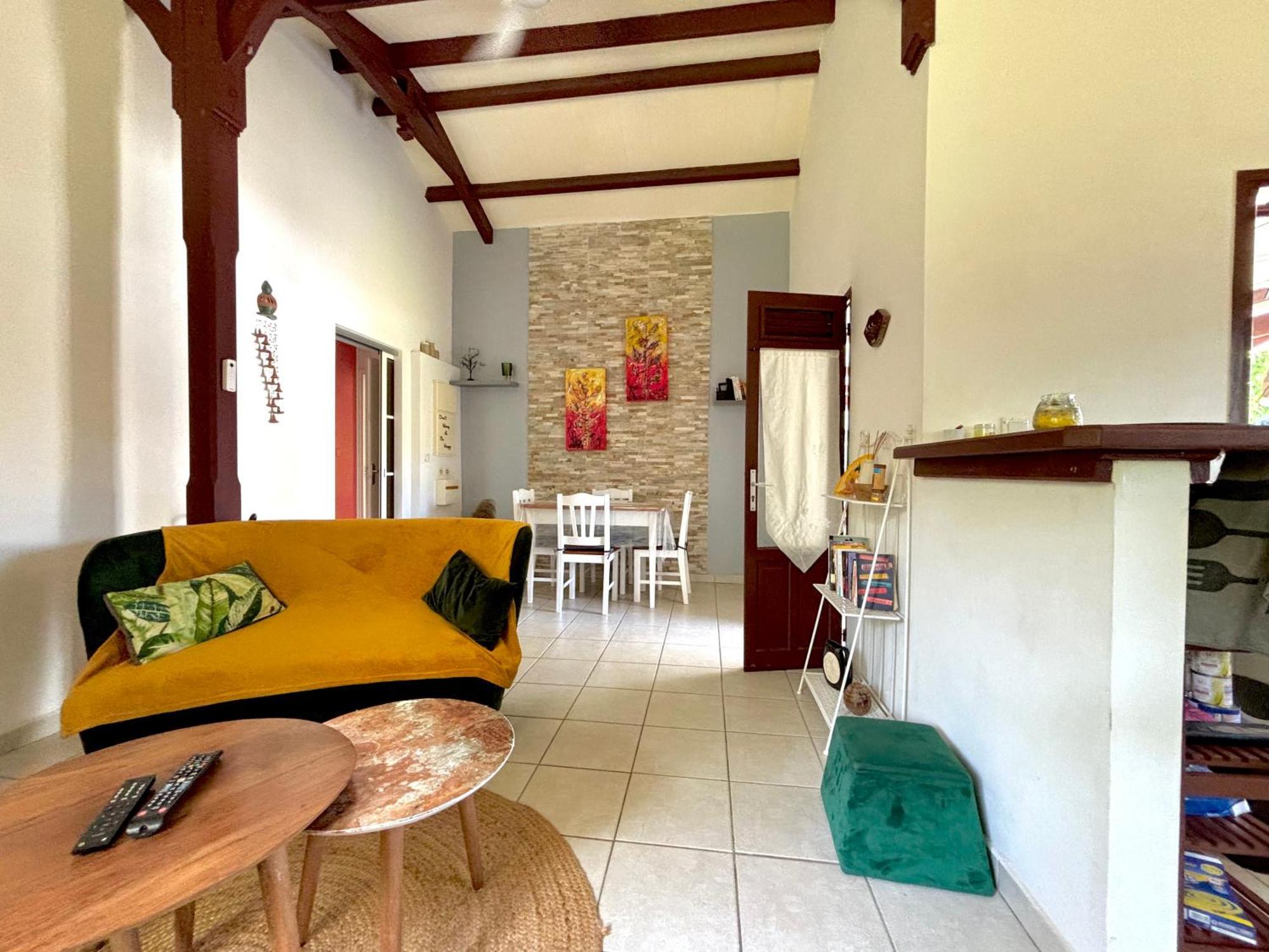 La Maison Creole Du Flamboyant - Proche Des Plages Anse-Bertrand Dış mekan fotoğraf