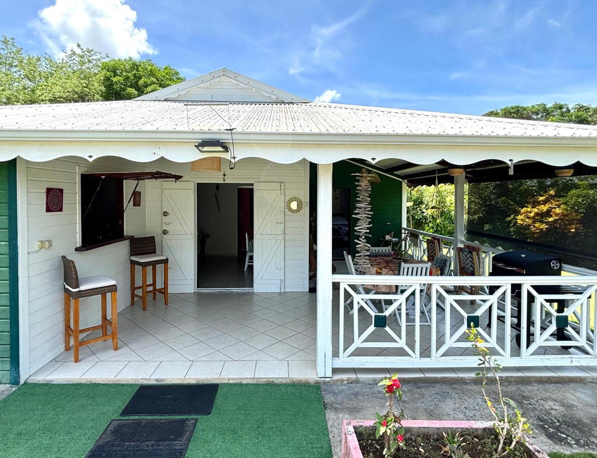 La Maison Creole Du Flamboyant - Proche Des Plages Anse-Bertrand Dış mekan fotoğraf